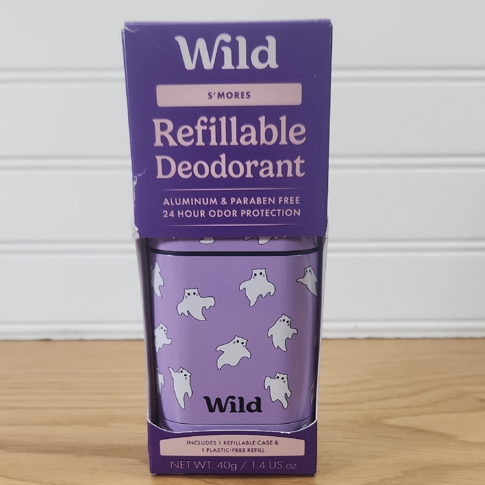 Wild S'mores Refillable Deodorant  Ghost